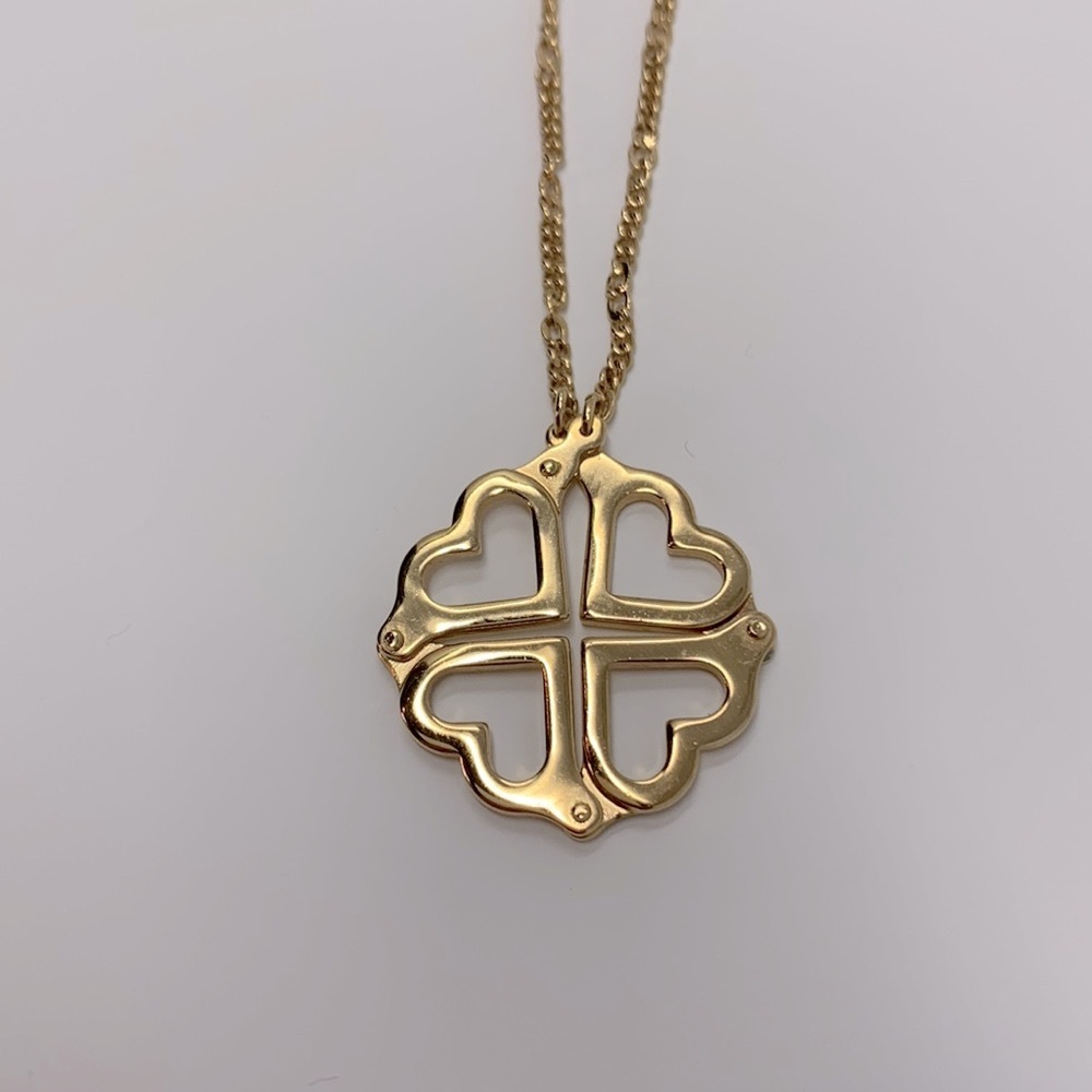 Hearts in Motion Necklace Avon 18"